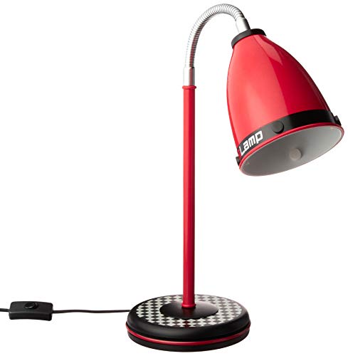 Cilek 21.10.6309.00 GTS Table Lamp, Red