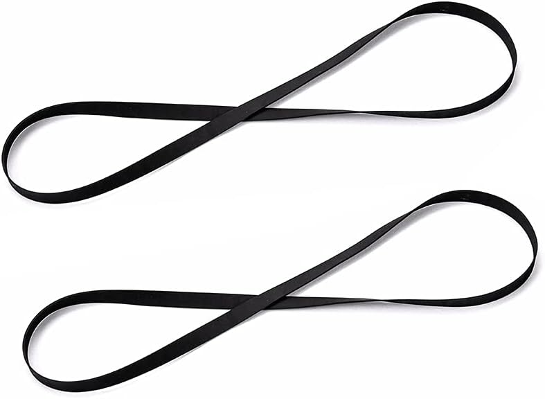 Alnicov 2Pcs Turntable Belt Replacement Fold 270MM for Belt-Driven Turntables