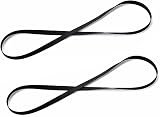 Alnicov 2Pcs Turntable Belt Replacement Fold 270MM for Belt-Driven Turntables