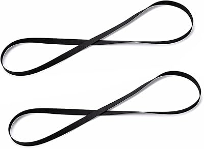 Alnicov 2Pcs Turntable Belt Replacement Fold 270MM for Belt-Driven Turntables
