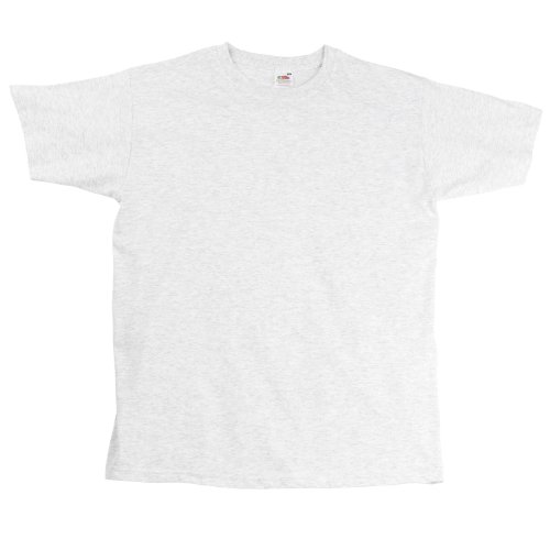 Camiseta super premium de Fruit of the Loom Ash M