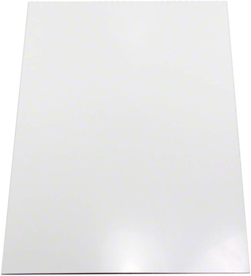 FIRST4MAGNETS MagFlex A4 Flexible Gloss White Magnetic Sheet 297x210x0.85mm
