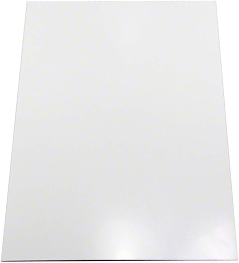 FIRST4MAGNETS MagFlex A4 Flexible Gloss White Magnetic Sheet 297x210x0.85mm