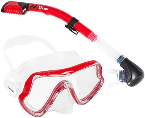 FX Divers Sea Scout Frameless Dive Mask and Dry Flex Easy Purge Snorkel