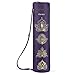 Gonex Yoga Mat Bag, Yoga Mat Carrier Full-Zip Exercise Carry Bag for Women with 2 Multi-Functional Cargo Pockets Extra Wide Adjustable Shoulder Strap, Paisley Purplethumb 1