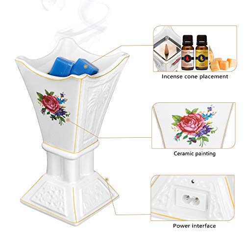 Electric Incense Burner Oud Frankincense Resin Burner Electric Oil