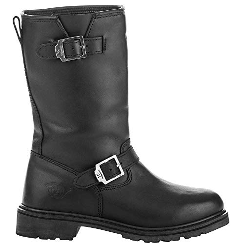 HIGHWAY 21 Primary Engineer Boots for Men and Women, Protective Motorcycle Boots for Rugged