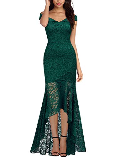 MIUSOL Women's Off Shoulder Lace High Low Evening Dominican Republic | Ubuy MIUSOL Women's Off Shoulder Lace High Low Evening Dominican Republic | Ubuy