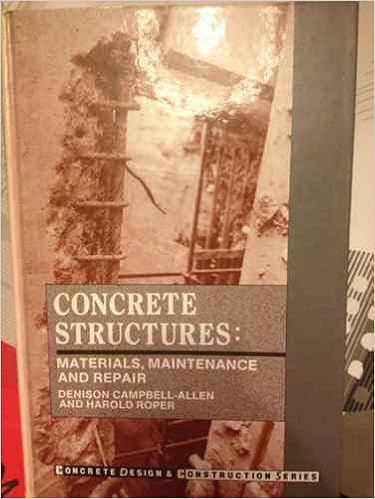 Concrete Structures: Materials, Maintenance and Repair (Concrete design & construction series)