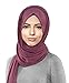 Hana Womens Lightweight Poly Cotton Jersey Hijab Scarf