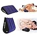 Dulexo Sex Toys Wedge Pillow Position Cushion Triangle Inflatable Ramp Furniture Couples Toy Positioning for Deeper Position Support Pillow
