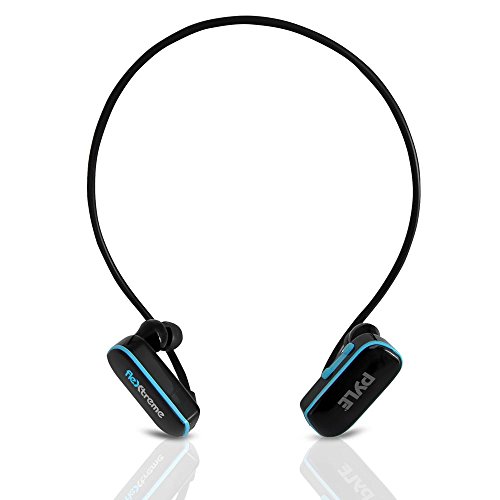 Pyle PSWP6BK Flextreme Waterproof MP3 Player Headphones from USA