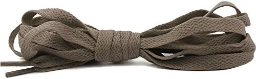 Women's Shoes19 Flat Shoelaces 29 Colors and with 4 Different Lengths Brown, 27"