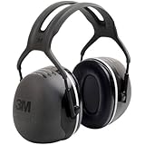 3M Peltor X-Series Over-the-Head Earmuffs, NRR 31 dB, One Size Fits Most, Black X5A (Pack of 1)
