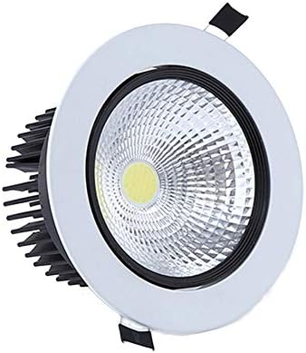 Professional Quality Round Polished Chrome Recessed Lighting Mini LED Energy Saving Spotlights Ultra Slim Downlight Kitchen Bathroom Commercial Flush Mounted Ceiling Lighting Fixtures