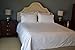 AMERICAN PILLOWCASE 100% Egyptian Cotton Luxury Striped 540 Thread Count Duvet Cover with Wrinkle Guard - King/California King, White