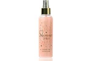 ZENTANMEI Glitter Spray for Hair, Body & Clothes - Quick-Drying Waterproof Body Shimmer - Copper, 3.72fl Oz
