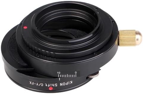 Kipon Shift Lens Mount Adapter for Contax/Yashica Lens to Fuji X Series Camera