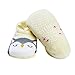 Aosler 6 Pairs Baby Anti Slip Socks with Strap,Non Skid Socks Toddler Girls Grip Socks Cute Animal Mary Jane Socks for 12-24 Months Infant