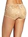 Heavenly Shapewear Women's Jacquard Padded Panty, Nude, Small