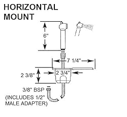 Scandvik 12131P Vertical or Horizontal Recessed