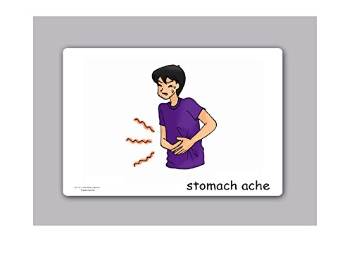 Aches and Symptoms Flashcards for Toddlers