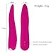 Tongue Vibrator G-Spot Stimulation Clitoral Vibrators with 8 Swing Modes, Treediride Nipple Anal Vagina Massager with Heating Function and 8 Vibrations
