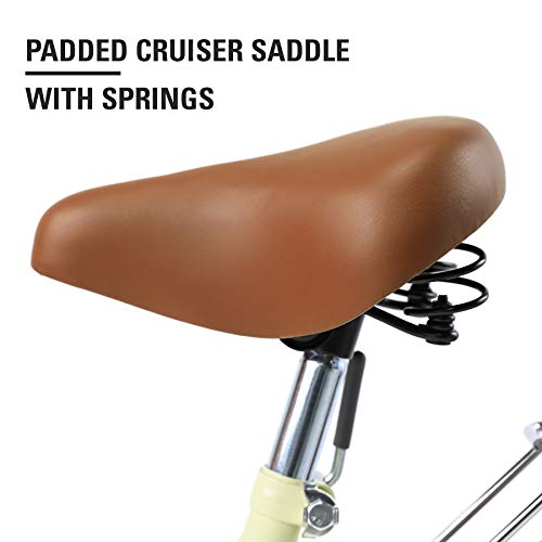 Viribus 26" Wheels Cruiser Bike, Single Speed Beach Comfortable