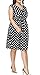 Eternatastic Womens Floral lace Plus Size Midi Dress Scooped Neckline Cocktail Party Dress