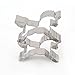 GUAngqi Cookies Cake Mold Biscuit Stainless Steel Unicorn Horse Pastry Cutter Baking