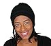 Always Eleven Satin Lined Knit Beanie Hat (Small) (Black)