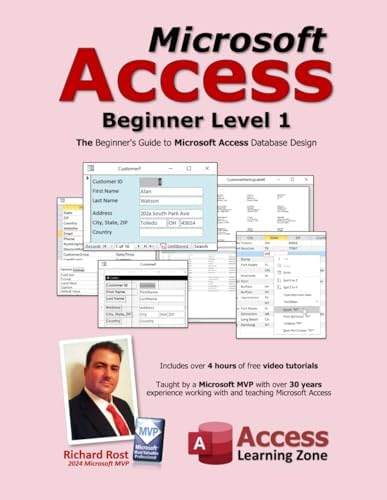 Amazon.com: Microsoft Access For Beginners 2026: A Complete Step
