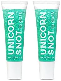 Unicorn Snot Glitter Lip Gloss - Vegan & Cruelty Free - Gift - Festival - Rave - Costume (2-Pack) (Blue)
