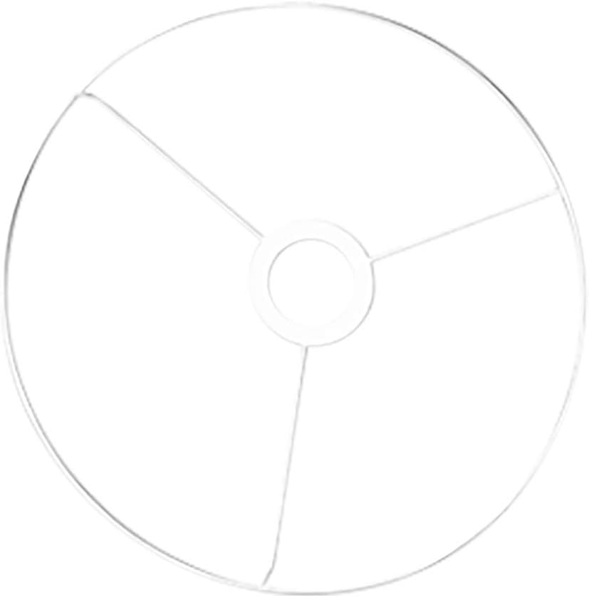 Rayher Lampshade Ring with Spokes for DIY Lampshades Lampshade Frame for Pendant Lights Table or Floor Lamps, Diameter 20cm