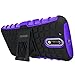 Moto G4 Case, Moto G4 Plus Case - OEAGO [Shockproof] [Impact Protection] Tough Rugged Dual Layer Protective Case Cover with Kickstand for Motorola Moto G4 / G4 Plus (Moto G Plus, 4th Gen) - Purple