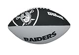 Wilson NFL Junior Team Logo Football (Oakland Raiders)