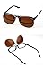 Jaky Retro Polarized Glasses Clip on Flip up Classic AVIATOR Mens&Womens Sunglasses
