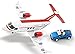 Sluban Concept Plane - 275 Pieces (Brand New in Original English Box) 100% LEGO Compatible - Educational Toy - Building Bricks (red and white medium size) Aviation Series M38-B0365