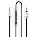 Audio Replacement Cable with in-Line Mic Remote Volume Control Compatible with Sennheiser HD598 HD598 SE, HD518 HD598 Cs, HD599 HD569 HD579 Headphone, Audio Cord Compatible with Samsung Galaxy Huawei