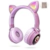 PowerLocus-Wireless-Bluetooth-Headphones-for-Kids-Kid-Headphone-Over-Ear-with-LED-Lights-Foldable-Headphones-with-MicrophoneVolume-LimitedWireless-and-Wired-Headphone-for-PhonesTabletsPCLaptops PowerLocus Wireless Bluetooth Headphones for Kids, Kid Headphone Over-Ear with LED Lights, Foldable Headphones with…