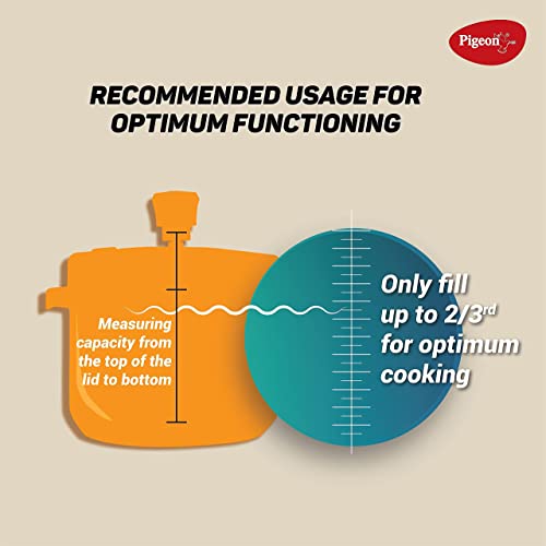 Pigeon Pressure Cooker 7.5 Quart Deluxe Aluminum Outer Lid Stovetop