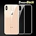 QRemix iPhone Xs/X Back Screen Protector (2 Pack), Tempered Glass Film Compatible with IPhoneXS/IPhoneX (Only Back,2 Pack,5.8inch)