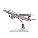 Diecast Airplne 1:400 American B777 Metal 6.3inches（16cm） Plane Model Office Decoration or Gift by LESES