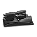 2020 VentiVenti Retro One Piece Square Rimless Sunglasses Anti Reflective Frameless Fashion For Women Men,Smoke Lens
