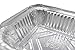 (120 Pack) Premium 2.5-LB Takeout Pans with Lids - 8.6