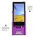 Tranesca Compatible with iPod Nano Protective case for Apple iPod Nano 7th & 8th Generation (Mystic Purple)