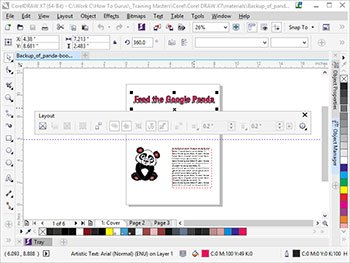 Corel Draw CorelDRAW X7 Tutorial Training on 2 DVDs Over 10 hours in 201 video lessons