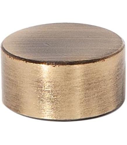 B&P Lamp 1" Brass Ball Finial - Tapped 1/8F For 1/8 IPS Thread, Unfinished Hardware For DIY Lighting & Lampshade Projects