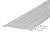 M-D Building Products 68684 1/4-Inch by 6-Inch - 72-Inch TH043 Fluted Saddle, Mill