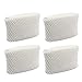 ApplianPar Pack of 4 WF2 Humidifier Wick Filter for Vicks Kaz 3020 V3100 V3500 V3500N V3600 V3800 V3850 V3900